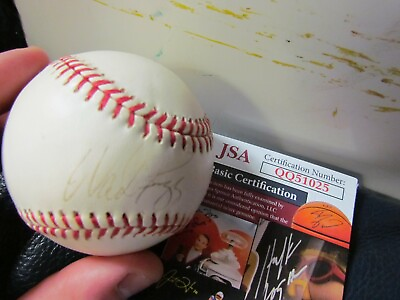 #ad WADE BOGGS SIGNED AUTOGRAPHED BASEBALL JSA CERTIFIED $65.00
