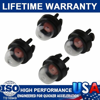 #ad 4Pcs Primer Bulb Assembly For Homelite Poulan Craftsman Chainsaw Blower Trimmers $6.99