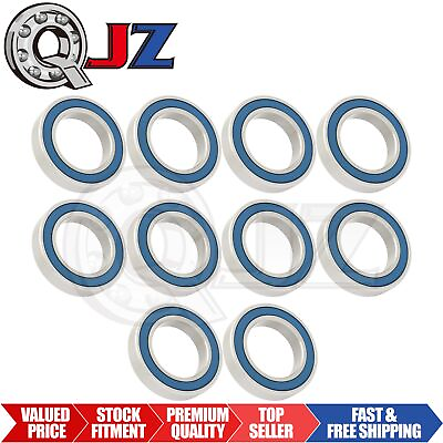 #ad Qty.10 S6010 2RS Stainless Deep Groove Bearing 50mm ID x 80 mm OD x 16 mm W $251.31