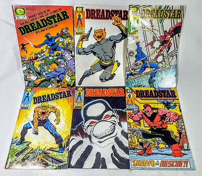 #ad Dreadstar By Jim Starlin Multi issue Bundle Epic Comics. 14 Issues with No 1 GBP 67.20