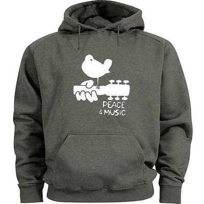 #ad Woodstock sweatshirt woodstock hoodie Men#x27;s size woodstock peace and music shirt $30.95
