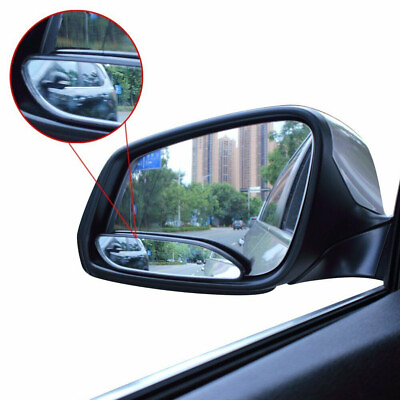 2Pcs Car Blind Spot Mirror Auto 360° Wide Angle Convex Rear Side View Universal $12.39
