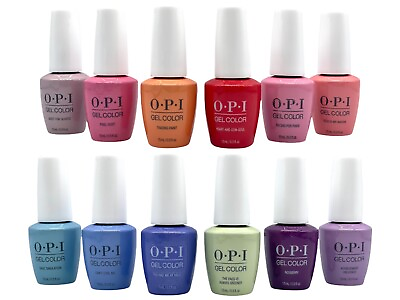 #ad #ad ::OVERSTOCK SALE:: OPI GELCOLOR Gel Nail Polish 0.50 oz BUY 5 for $59.95 $13.99