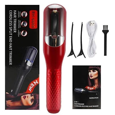 1 Piece Multi functional Type C Rechargeable Hair Split End Clippers $15.83