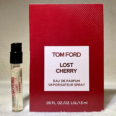 Tom Ford Lost Cherry Eau de Parfum EDP Sample Spray .05oz 1.5mL New in Card $19.89