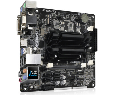 #ad ASRock J3455 ITX Motherboard Intel® Quad Core Processor J3455 DDR3 Mini ITX M.2 $177.70