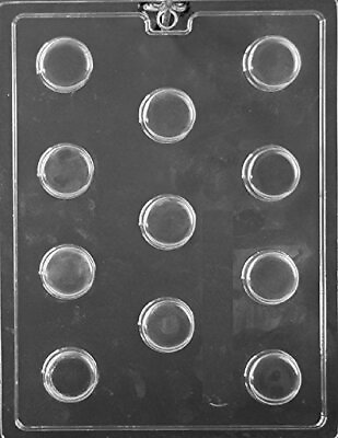 #ad #ad AO146 Mini Plain Cookie Chocolate Candy Mold with Exclusive Molding Instructions $10.15