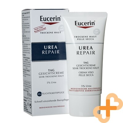 #ad Eucerin Urea Repair Dry Skin Mositurising Repleneshing Face Cream Hydrate 50ml $22.25