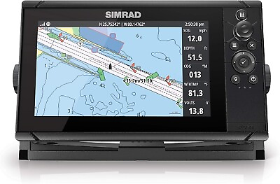 #ad Simrad Cruise 9 9 inch GPS Chartplotter with 83 200 Transducer Preloaded C MAP $529.00