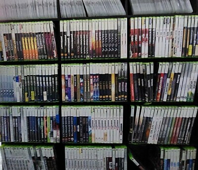 MICROSOFT XBOX 360 GAME LOT YOU PICK CHOOSE BUY 2 GET 1 50% OFF SCRATCH FREE $6.77