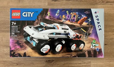 LEGO® City Command Rover and Crane Loader 60432 Brand New Factory Sealed $78.99