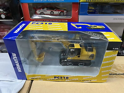 #ad 1 50 Scale Komatsu PC210 Hydraulic Excavator Diecast Model Toy Collection $39.96