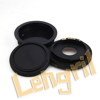 #ad EMF AF Confirm Lens Adapter For Canon FD to Canon 7D 70D 60D 5D Mark II 600D 6D $25.40