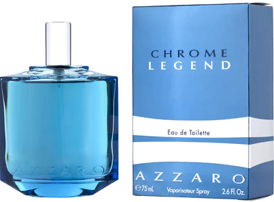#ad CHROME LEGEND by Azzaro cologne for Men EDT 2.6 oz 2.5 New in Box $16.44