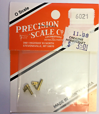 #ad O Precision Scale 6021 Arm valve rocker w shaft N S Brass Part USA $10.85