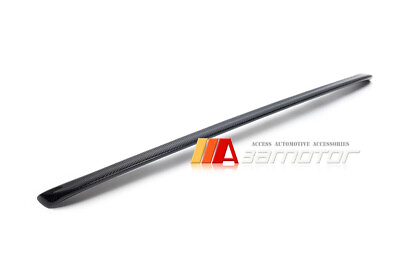 #ad Carbon Fiber Trunk Spoiler Wing Rear Gurney Flap fits Lancer Evolution X EVO 10 $161.49