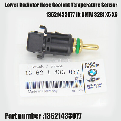 #ad Lower Radiator Hose Coolant Temperature Sensor 13621433077 fit BMW 328i X5 X6 $11.99