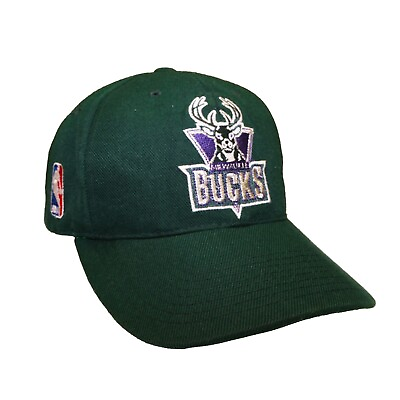 #ad Vintage Milwaukee Bucks Sports Specialties Wool Snapback Hat Cap OSFA 90s NBA $85.00