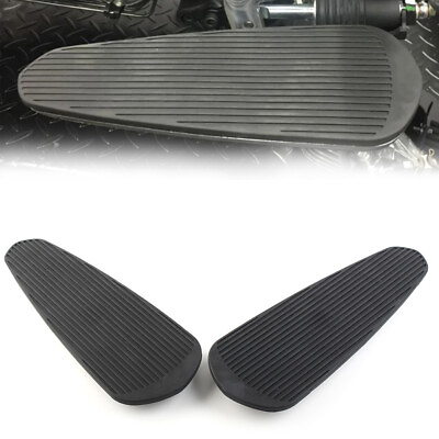 #ad Rider Pad Footrest Footboard For Indian Chief Dark Horse Chieftain Black 2pcs US $59.78