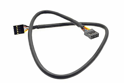 #ad USB 2.0 Internal Motherboard Header Cable USB 9pin Female to Female $7.95