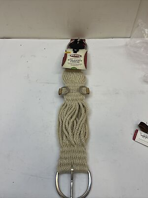 #ad WEAVER WESTERN CINCH 100% MOHAIR 27 STRAND HORSE FLAT STYLE BUCKLE35 2430 $59.99