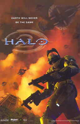 #ad HALO 2 11x17 Movie Poster Licensed New USA A $11.99