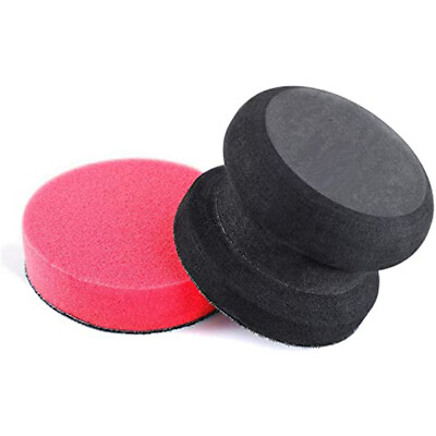 #ad Car Rubber Tires Exterior Hand Wax Applicator Pad Kit Grip2 Sponge Replacements $17.99