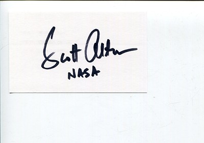 #ad Scott Altman Navy NASA STS Astronaut Space Last Hubble Mission Signed Autograph $12.99