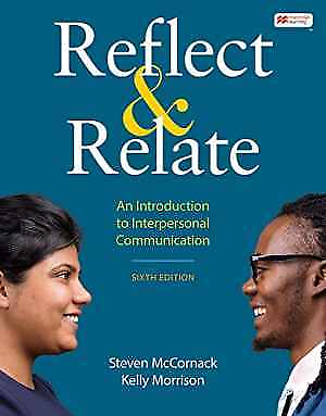 #ad Reflect amp; Relate: An Paperback by McCornack Steven; Morrison Good $95.24