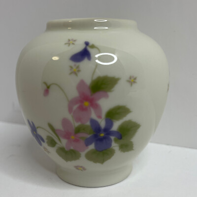 #ad #ad Vintage Fred Robert#x27;s Company San Francisco Made in Japan Small Vase Violets $17.00