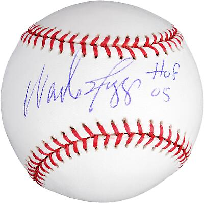 #ad Wade Boggs Boston Red Sox Autographed Baseball with quot;HOF 05quot; Inscription $127.49