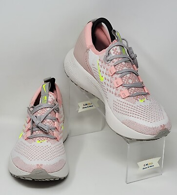 #ad Nike React Escape RN Flyknit Run Women Shoes Sail Pink DC4269 101 Size 9.5 New $74.00