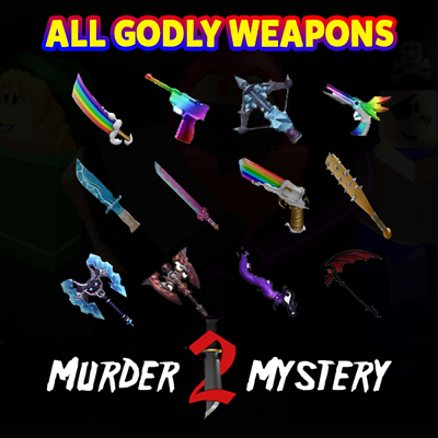 #ad Roblox Murder Mystery 2 MM2 Super Rare Godly Chroma Knives and Guns CHEAPEST $29.99