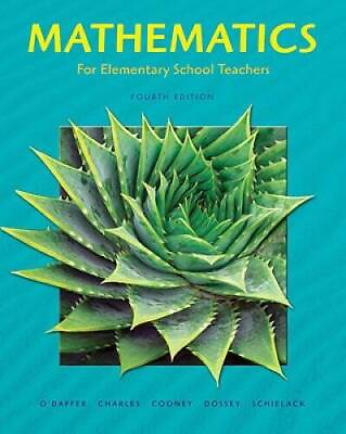 #ad Mathematics for Elementary School Teachers 4th Edition ACCEPTABLE $6.88