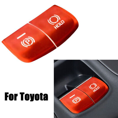 #ad Red Aluminum Alloy Car Function Button Trim Sticker For Toyota Corolla 2019 2024 $18.80
