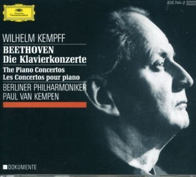 #ad KEMPFF BERLIN PHIL ORCH KEMPEN Piano Concerti 1 5 3 CD Import *Mint* $37.95