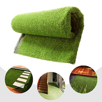 Artificial Grass Turf Thick Fake Faux Grass Rug Astroturf for Garden Backyard US #ad $91.20