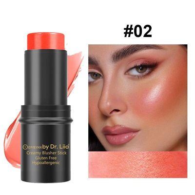 Compact Blush Stain Stick for Cheeks Lips Eyes $10.50