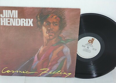 #ad JIMI HENDRIX Cosmic Feeling LP VG Plays Well 1981 Accord SN7139 Vinyl $45.50