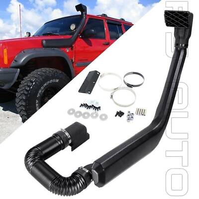 For 1984 2001 Jeep Cherokee Cold Intake System Rolling Head Snorkel Kit New #ad $74.99