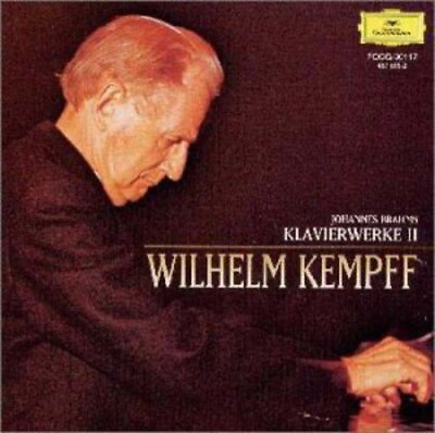 #ad Wilhelm Kempff Brahms: Klavierwerke 2 Limited Edition JAPAN CD Ltd Ed Track $9.31