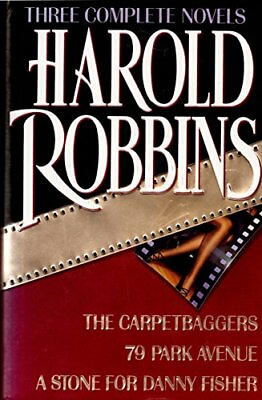 #ad Three Complete Novels: The Carpetbaggers 79 Park Avenue a ... by Robbins Harold $59.95