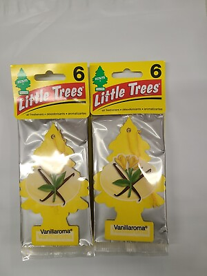 #ad Little Trees Hanging Car Vanillaroma 24 PACK $17.96