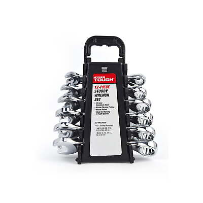 #ad Hyper Tough 12 Piece Stubby Combination Wrench Set Combination Wrench Set Tools $16.23