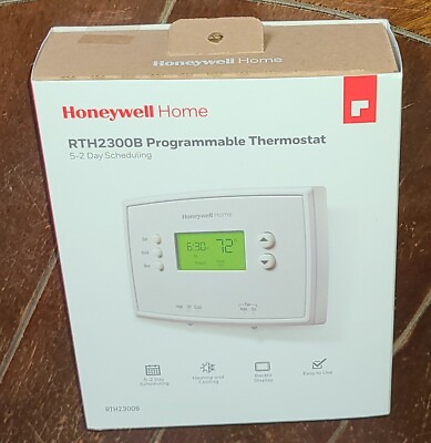Honeywell 5 2 Day Programmable Thermostat #RTH2300B1038 $19.98