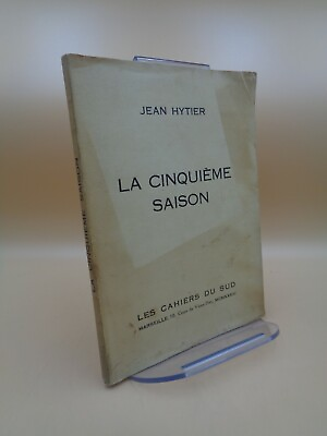 #ad Jean Hytier: the Fifth Season Edition Original 1933 $16.23