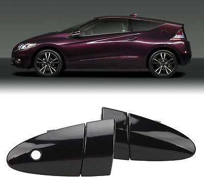 #ad Car Exterior Door Handle1 Pair Outer Handle For Honda CR Z 11 15 （Three colors $39.00