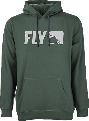 #ad Fly Racing Primary Hoodie Medium fits Alpine™ Green $59.95