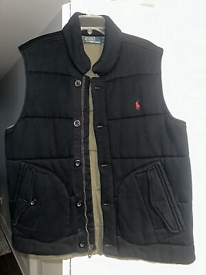 #ad Polo Ralph Lauren quilted vest $100.00