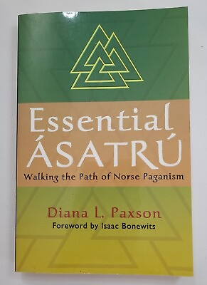 #ad Essential Asatru:Walking the Path of Norse Paganism ©️ 2006 Unmarked Paperback $6.95